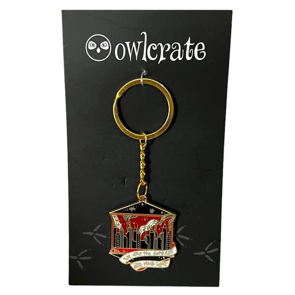 OwlCrate This Savage Song Keychain - February 2022 "Among the Monsters" - Picture 1 of 5
